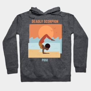 Deadly Scorpion Yoga Pose Hoodie